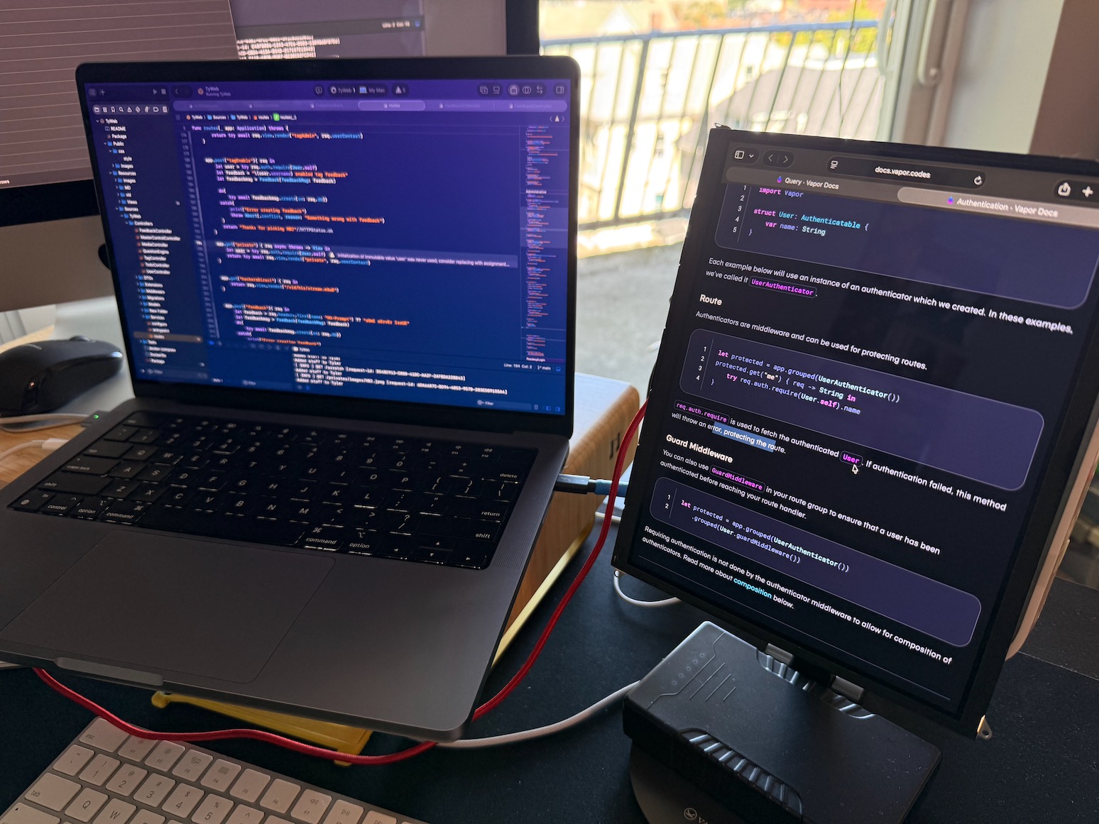 Working display1